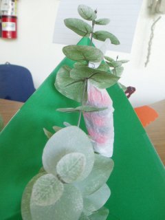 butterfly chrysalis art work