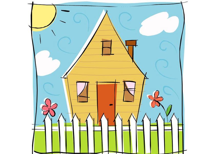 house with garden house with garden